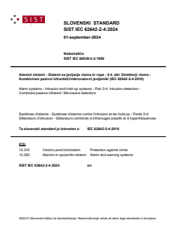 SIST IEC 62642-2-4:2024 - Page 1 preview