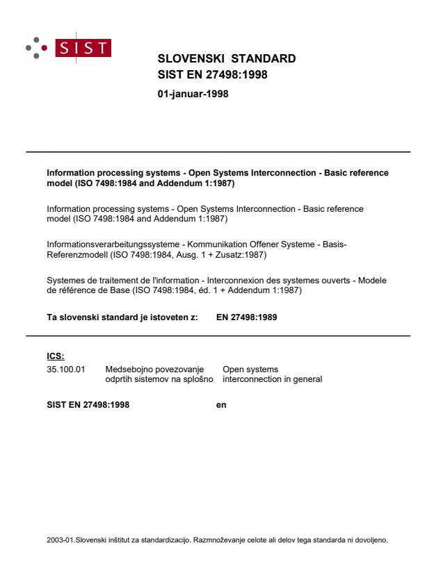 EN 27498:1998
