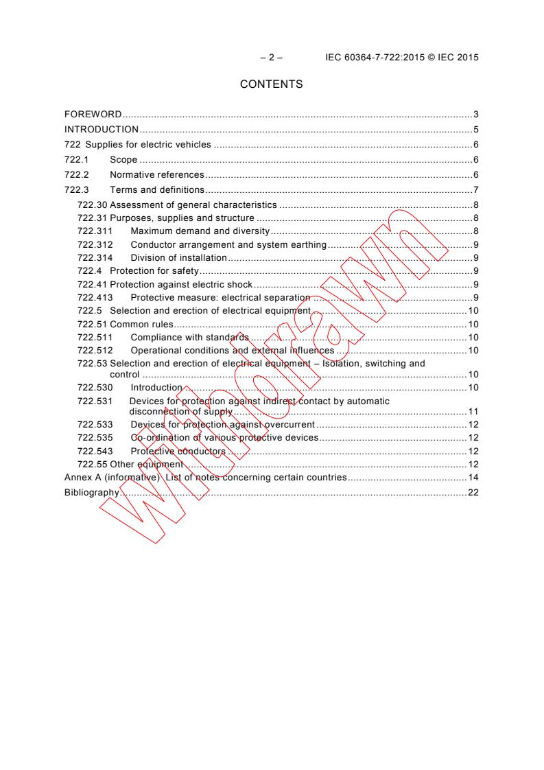 IEC 60364-7-722:2015 IEC 60364-7-722:2015 - Low-voltage electrical installations - Part 7-722: Requirements for special installations or locations - Supplies for electric vehicles
Released:2/25/2015 - Page 4 preview