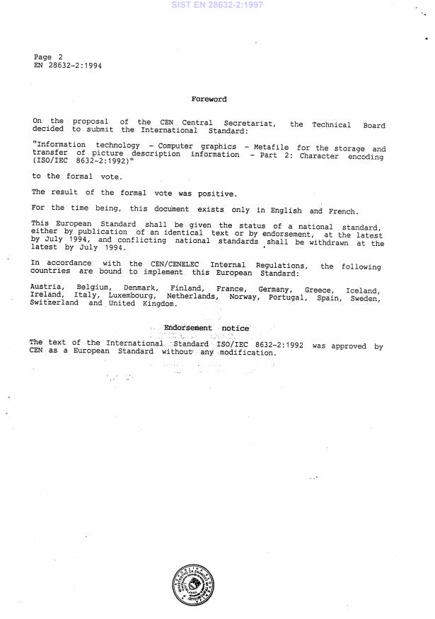 EN 28632-2:1994 EN 28632-2:1997 - Page 4 preview