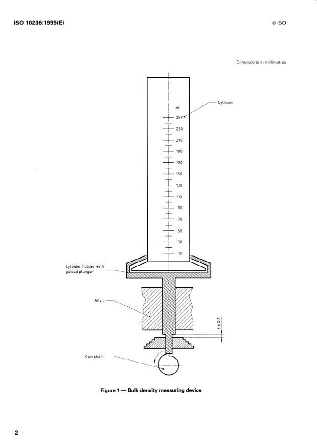 ISO 10236:1995 ISO 10236:1995 - Carbonaceous materials for the production of aluminium -- Green coke and calcined coke for electrodes -- Determination of bulk density (tapped) - Page 4 preview