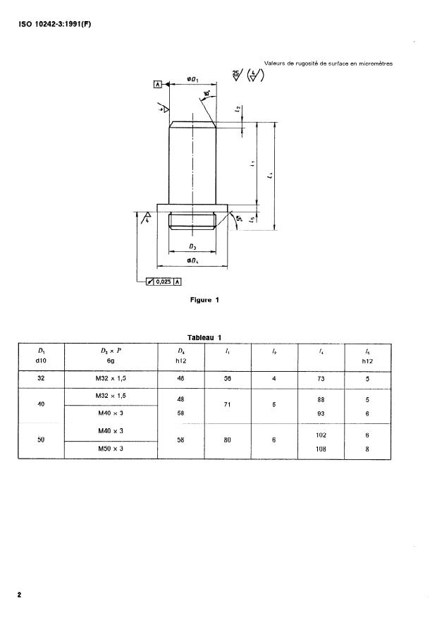 ISO 10242-3:1991 ISO 10242-3:1991 - Outillage de presse -- Nez de presse - Page 4 preview