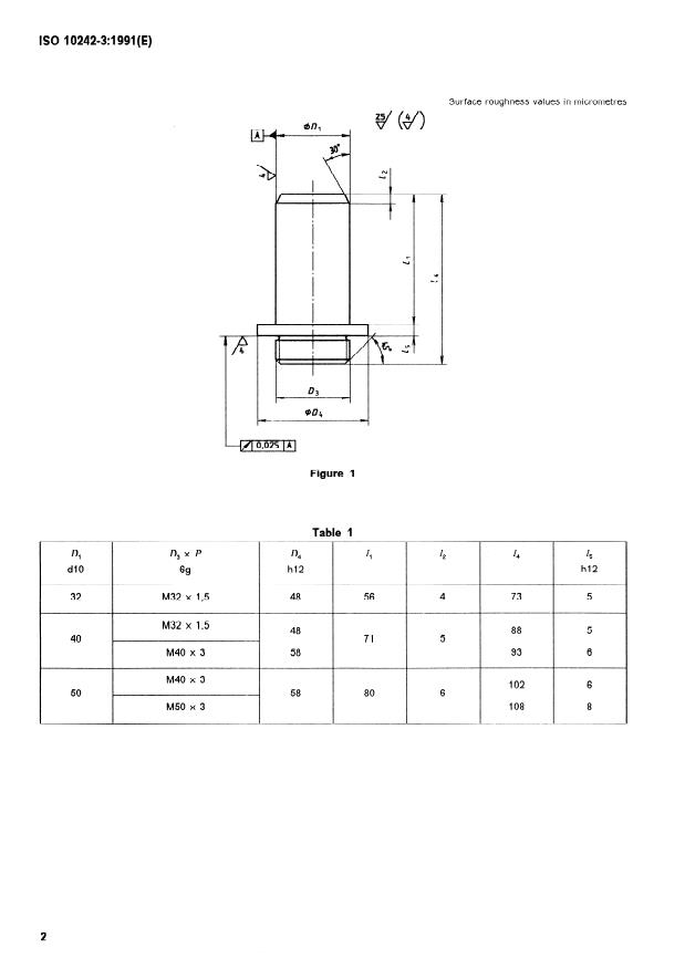 ISO 10242-3:1991 ISO 10242-3:1991 - Tools for pressing -- Punch holder shanks - Page 4 preview