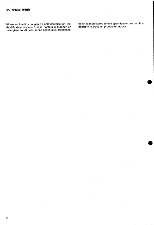 ISO 10320:1991 ISO 10320:1991 - Geotextiles -- Identification on site - Page 4 preview