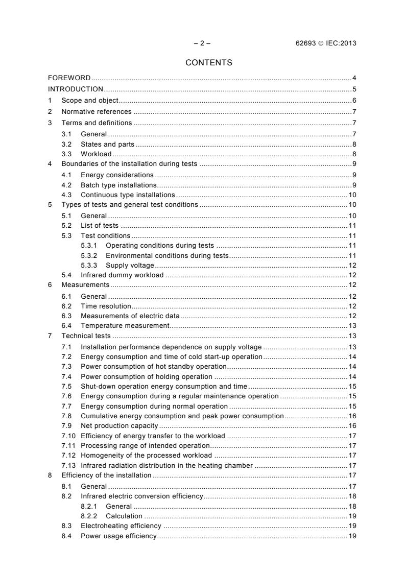 SIST IEC 60050(448):1999 IEC 62693:2013 - Industrial electroheating installations - Test methods for infrared electroheating installations - Page 4 preview