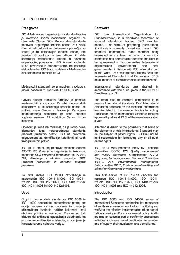 EN ISO 19011:2002 EN ISO 19011:2003 - Page 4 preview