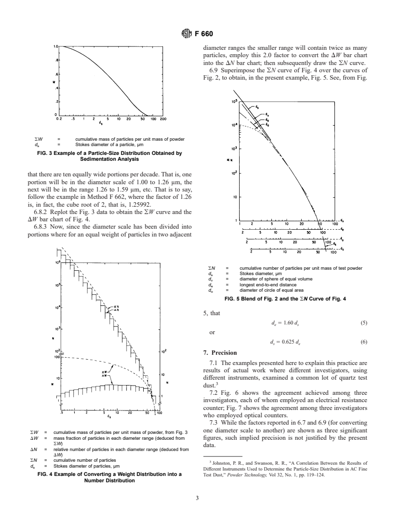 ASTM F660-83(1993) - Standard Practice for Comparing Particle Size in the Use of Alternative Types of Particle Counters