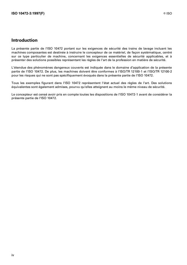 ISO 10472-3:1997 ISO 10472-3:1997 - Exigences de sécurité pour les machines de blanchisserie industrielle - Page 4 preview