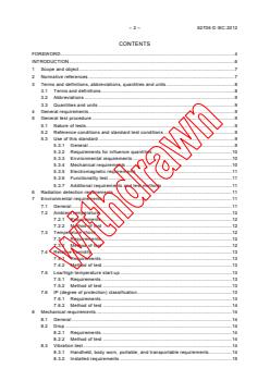 IEC 62706:2012 IEC 62706:2012 - Radiation protection instrumentation - Environmental, electromagnetic and mechanical performance requirements
Released:12/11/2012 - Page 4 preview