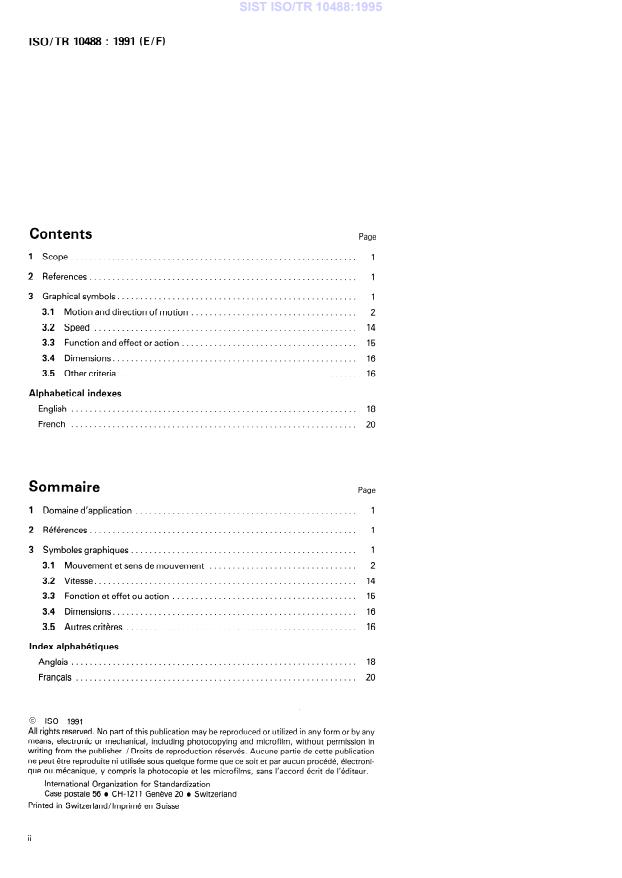 ISO/TR 10488:1991 ISO/TR 10488:1995 - Page 4 preview