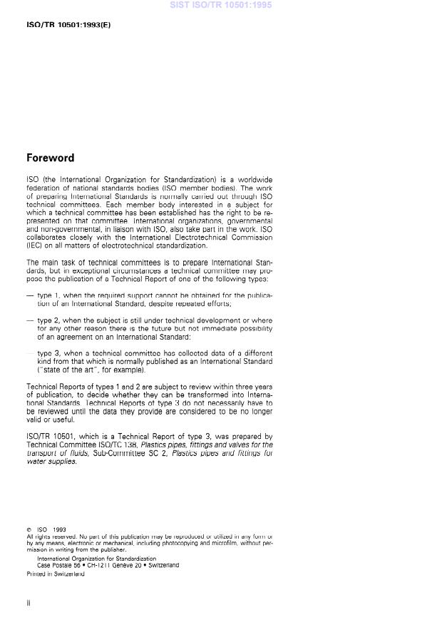 ISO/TR 10501:1993 ISO/TR 10501:1995 - Page 4 preview