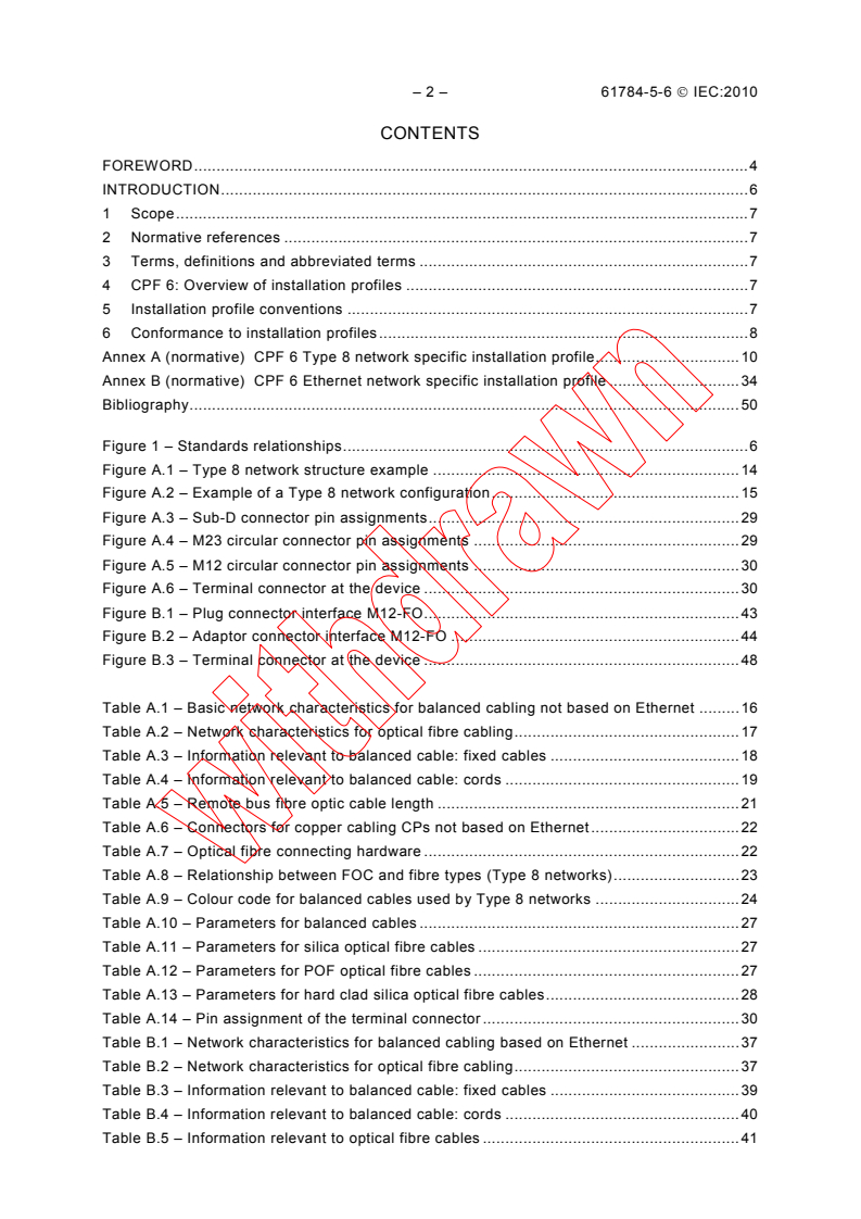 IEC 61784-5-6:2010 IEC 61784-5-6:2010 - Industrial communication networks - Profiles - Part 5-6: Installation of fieldbuses - Installation profiles for CPF 6
Released:7/22/2010
Isbn:9782889129492 - Page 4 preview