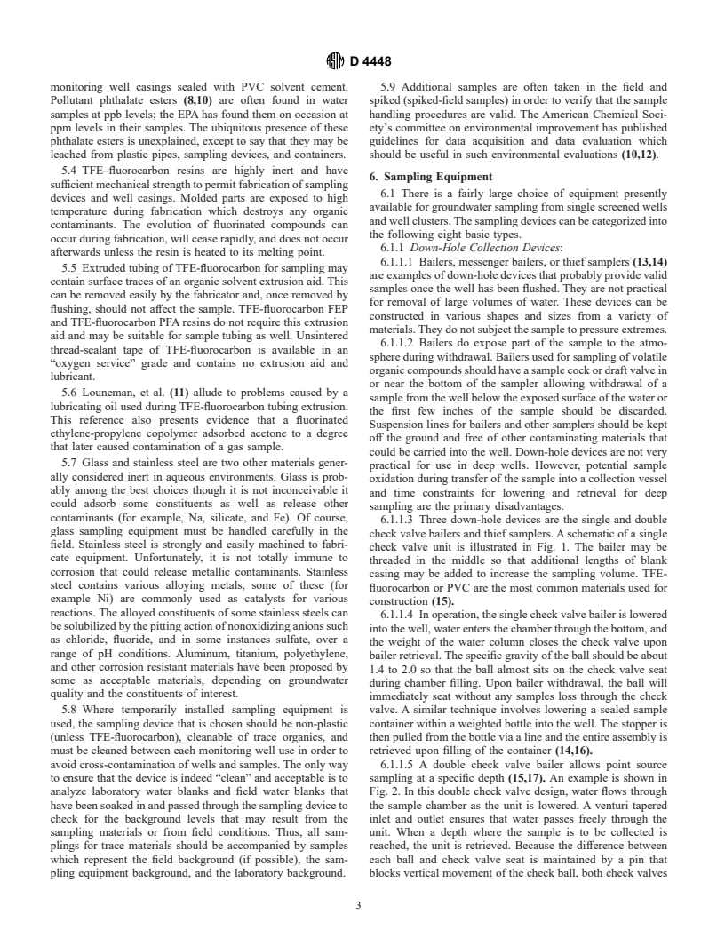 ASTM D4448-85a(1992) - Standard Guide for Sampling Ground-Water Monitoring Wells