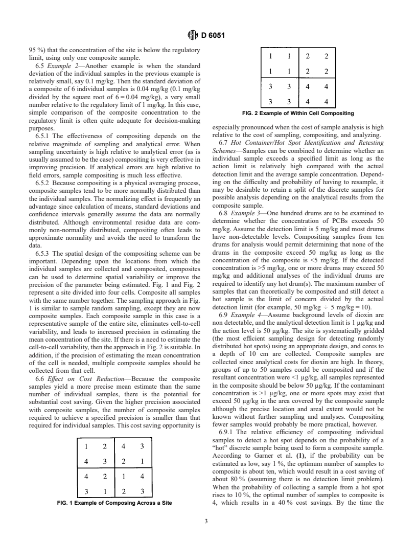 ASTM D6051-96 - Standard Guide for Composite Sampling and Field Subsampling for Environmental Waste Management Activities