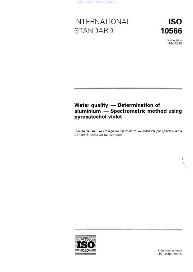 ISO 10566:2001
