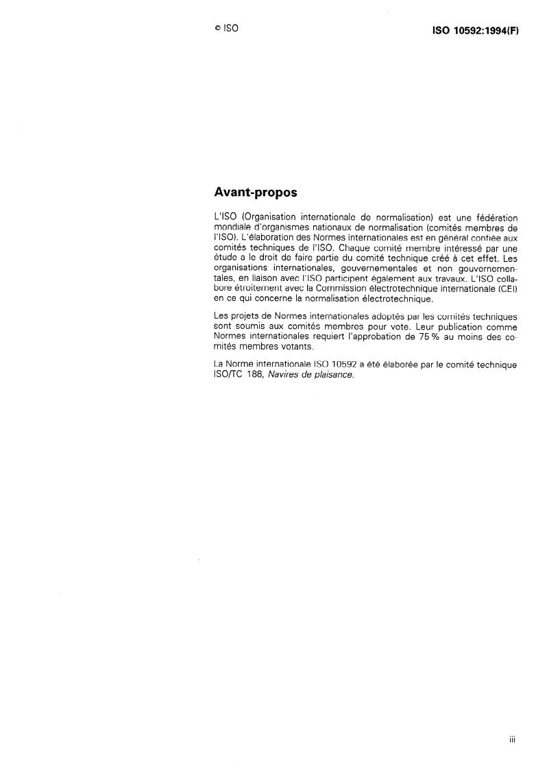 ISO 10592:1994 - Navires de plaisance — Appareils à gouverner hydrauliques