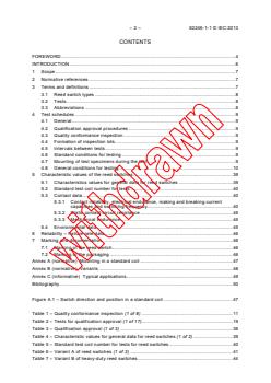 IEC 62246-1-1:2013 - Reed switches - Part 1-1: Generic specification - Quality assessment
Released:5/24/2013 - Page 4 preview