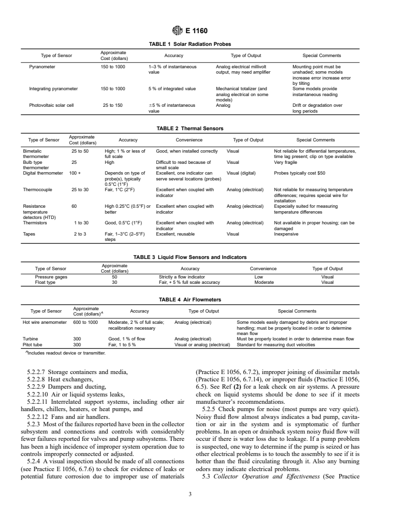 ASTM E1160-87(1995) - Standard Guide for On-Site Inspection and Verification of Operation of Solar Domestic Hot Water Systems