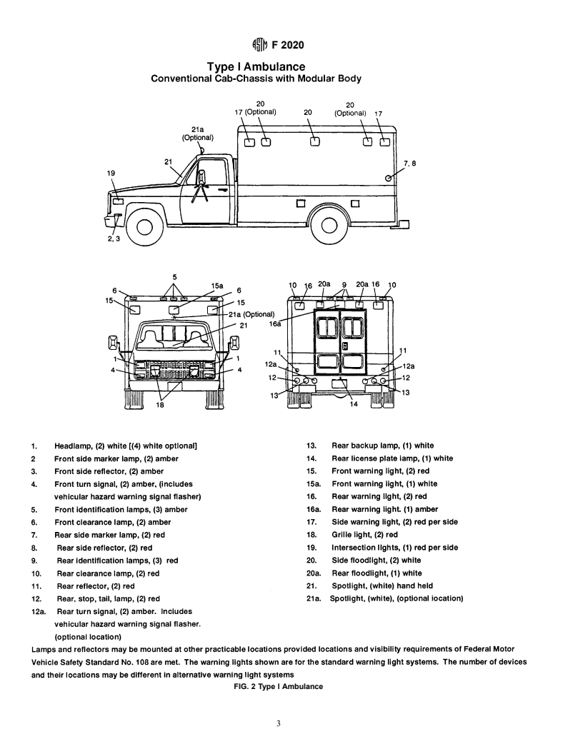 ASTM F2020-00 - Standard Practice for Design, Construction, and Procurement of Emergency Medical Services Systems (EMSS) Ambulances