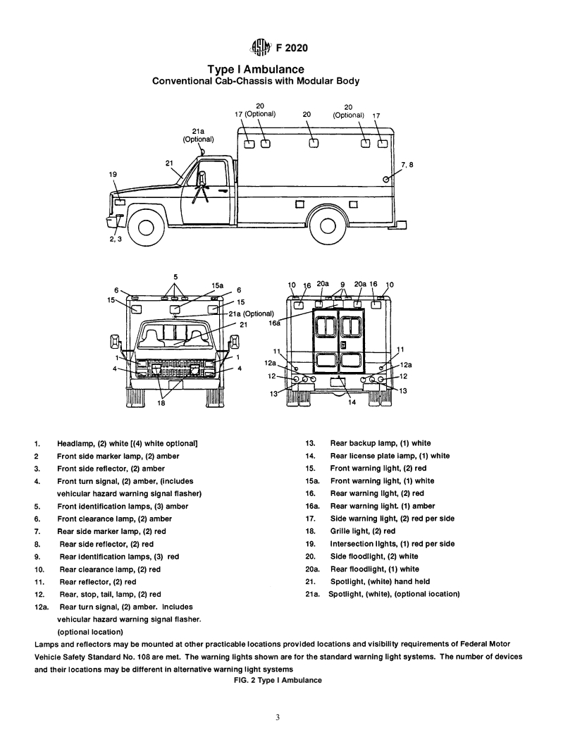 ASTM F2020-01 - Standard Practice for Design, Construction, and Procurement of Emergency Medical Services Systems (EMSS) Ambulances