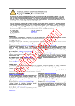 IEC 60335-2-17:2012+AMD1:2015+AMD2:2019 CSV - Household and similar electrical appliances - Safety - Part 2-17: Particular requirements for blankets, pads, clothing and similar flexible heating appliances
Released:3/22/2019
Isbn:9782832267318 - Page 2 preview