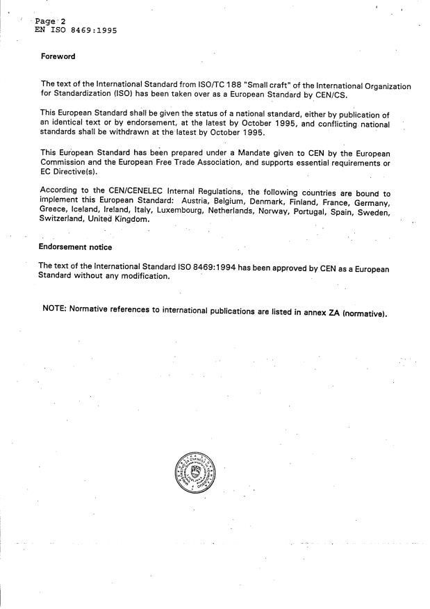 EN ISO 8469:1995 EN ISO 8469:2000 - Page 4 preview