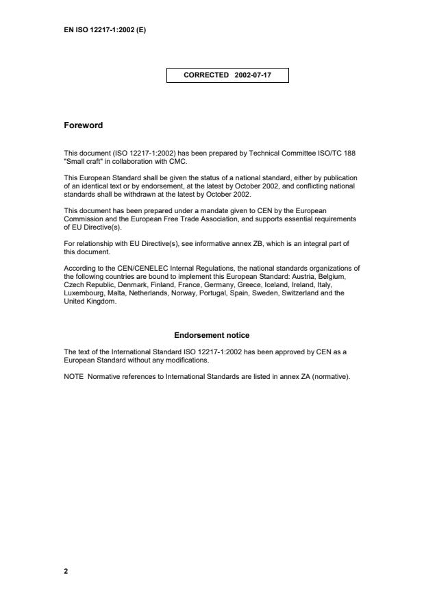 SIST EN ISO 12217-1:2002 SIST EN ISO 12217-1:2002 - Page 4 preview