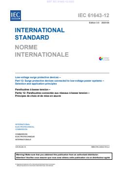 SIST IEC 61643-12:2023 SIST IEC 61643-12:2023 - BARVE - Page 3 preview