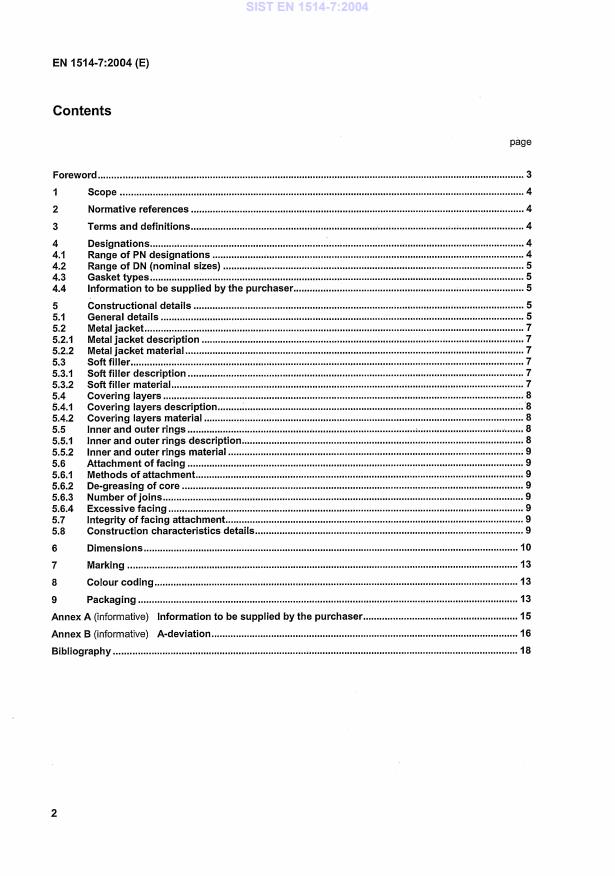 SIST EN 1514-7:2004 SIST EN 1514-7:2004 - Page 4 preview