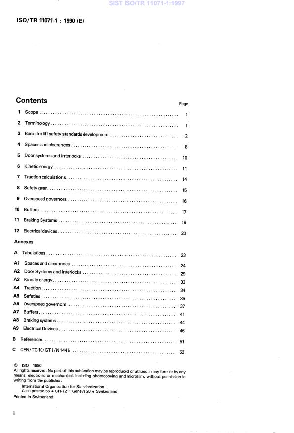 ISO/TR 11071-1:1990 ISO/TR 11071-1:1997 - Page 4 preview