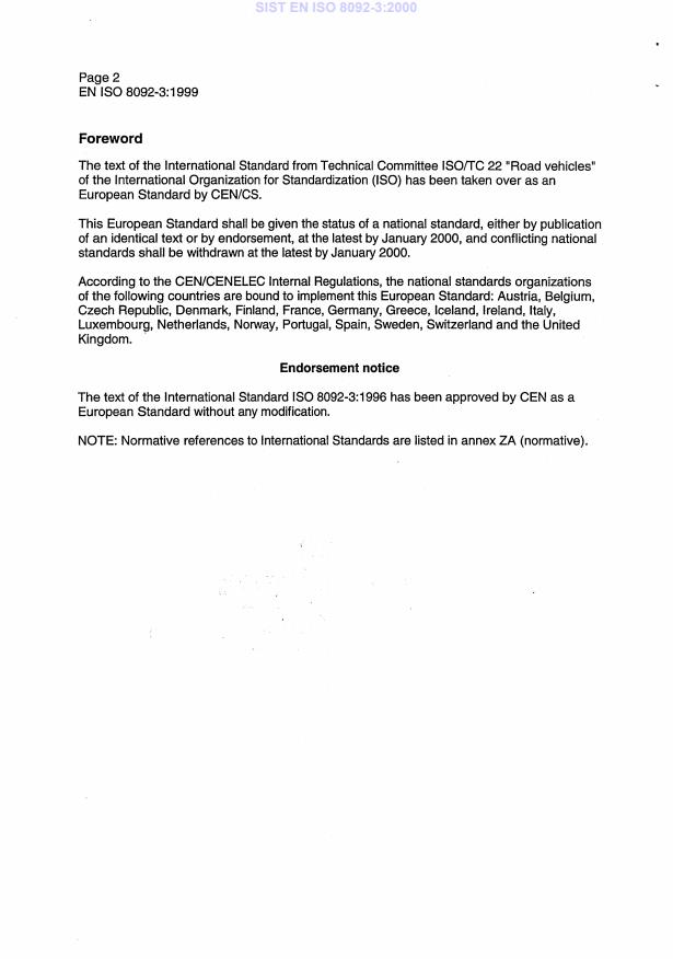 EN ISO 8092-3:1999 EN ISO 8092-3:2000 - Page 4 preview