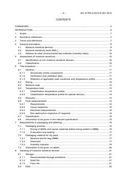 IEC 61760-4:2015 - Surface mounting technology - Part 4: Classification, packaging, labelling and handling of moisture sensitive devices - Page 4 preview