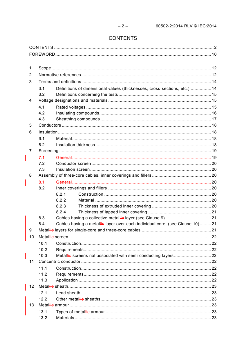 IEC 60502-2:2014 IEC 60502-2:2014 RLV - Power cables with extruded insulation and their accessories for rated voltages from 1 kV (<em>U</em><sub>m</sub> = 1,2 kV) up to 30 kV (<em>U</em><sub>m</sub> = 36 kV) – Part 2: Cables for rated voltages from 6 kV (<em>U</em><sub>m</sub> = 7,2 kV) up to 30 kV (<em>U</em><sub>m</sub> = 36 kV)
Released:2/20/2014
Isbn:9782832214572 - Page 4 preview