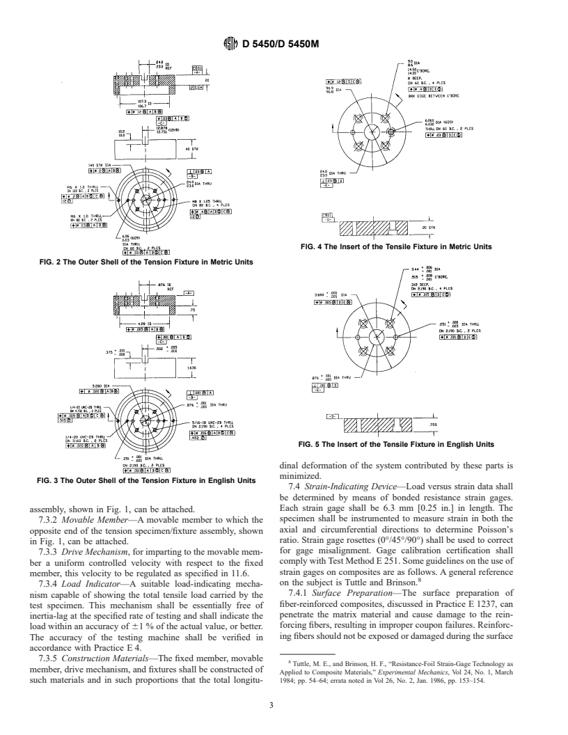 ASTM D5450/D5450M-93 - Standard Test Method for Transverse Tensile Properties of Hoop Wound Polymer Matrix Composite Cylinders