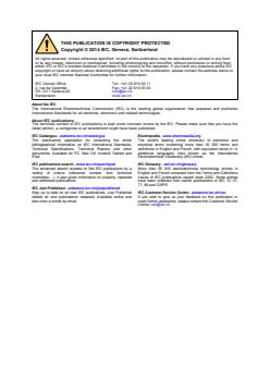 IEC 61966-12-2:2014 - Multimedia systems and equipment - Colour measurement and management - Part 12-2: Simple metadata format for identification of colour gamut - Page 2 preview