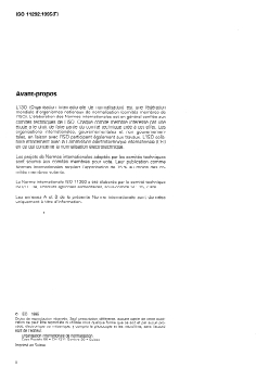 ISO 11292:1995 - Café soluble — Détermination des teneurs en hydrates de carbone libres et totaux — Méthode par chromatographie d'échange d'anions à haute performance
Released:2/6/1997 - Page 2 preview