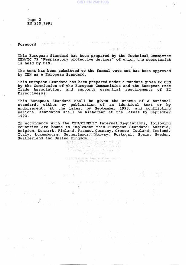 EN 250:1993 EN 250:1996 - Page 4 preview