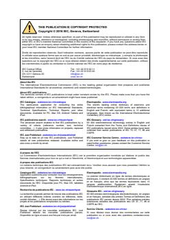 IEC 62772:2016 - Composite hollow core station post insulators for substations with a.c. voltage greater than 1 000 V and d.c. voltage greater than 1 500 V - Definitions, test methods and acceptance criteria - Page 2 preview