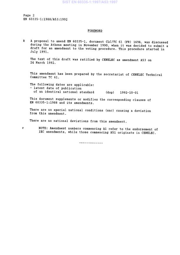 EN 60335-1:1988/A53:1992 EN 60335-1:1997/A53:1997 - Page 4 preview