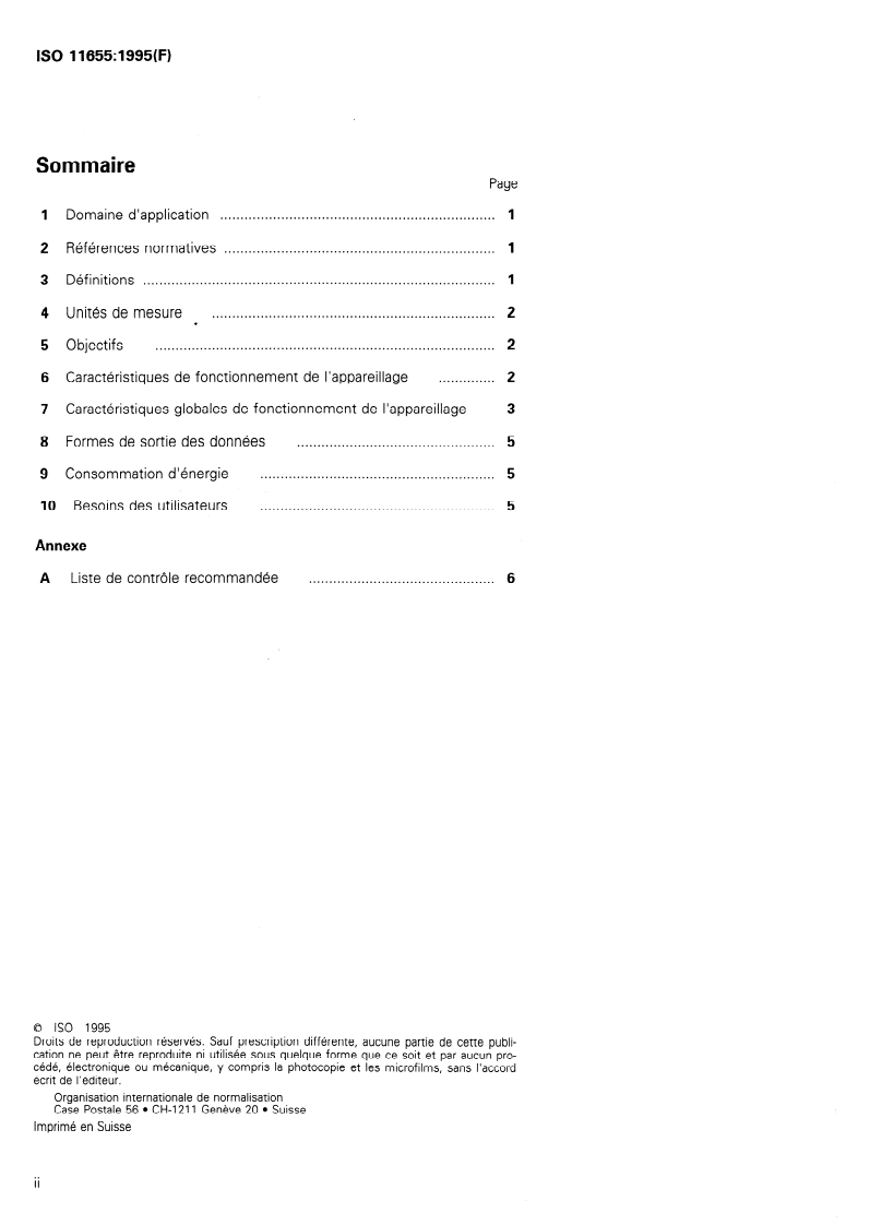 ISO 11655:1995 ISO 11655:1995 - Mesure de débit des liquides dans les canaux découverts — Méthode de spécification des caractéristiques de fonctionnement des appareils hydrométriques
Released:6/1/1995 - Page 2 preview