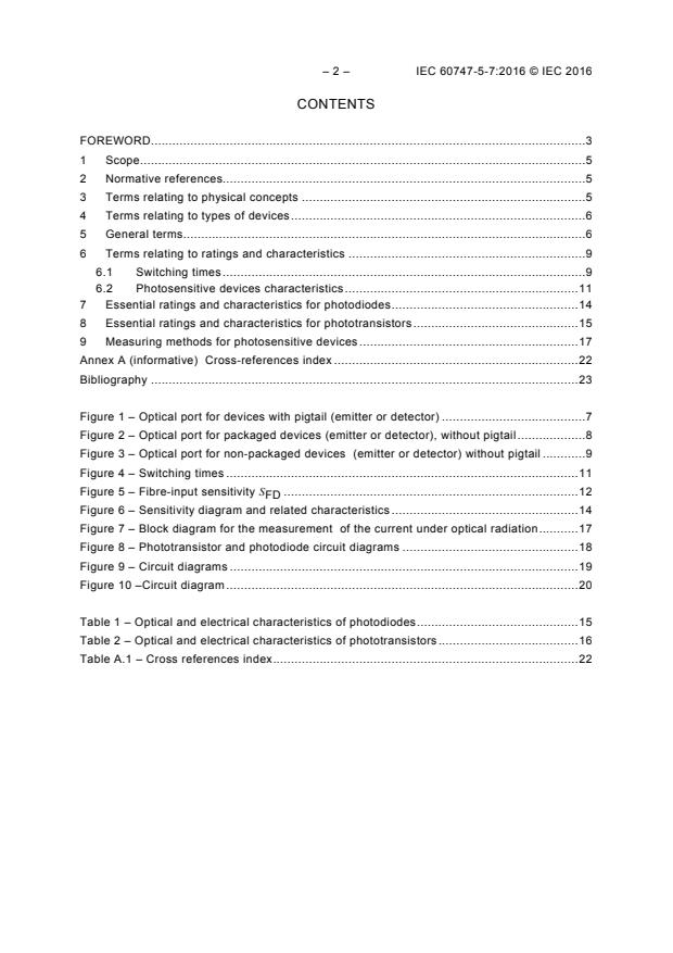 IEC 60747-5-7:2016 IEC 60747-5-7:2016 - Semiconductor devices - Part 5-7: Optoelectronic devices - Photodiodes and phototransistors - Page 4 preview