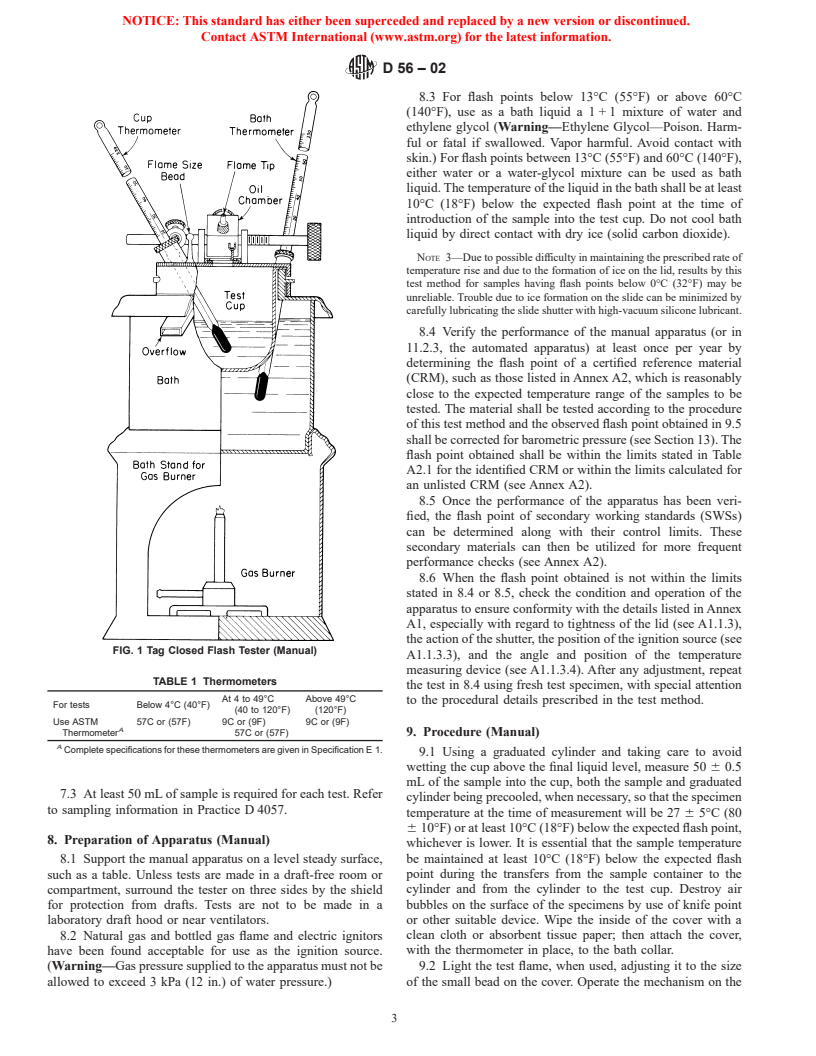 ASTM D56-02 - Standard Test Method for Flash Point by Tag Closed Tester