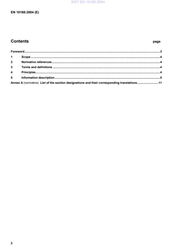 SIST EN 10168:2004 SIST EN 10168:2004 - Page 4 preview