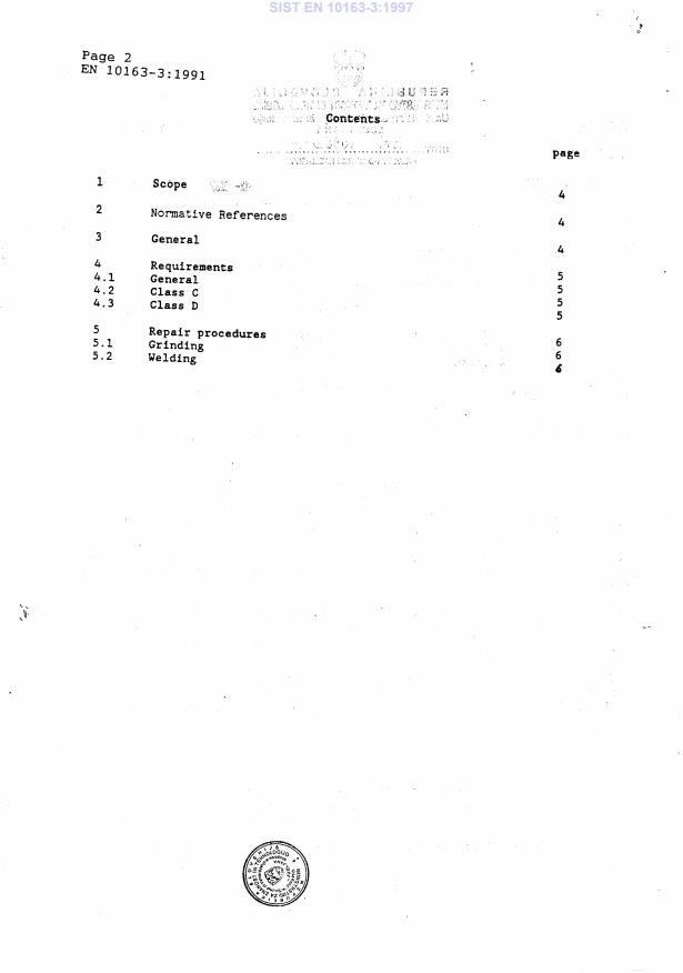 EN 10163-3:1991 EN 10163-3:1997 - Page 4 preview