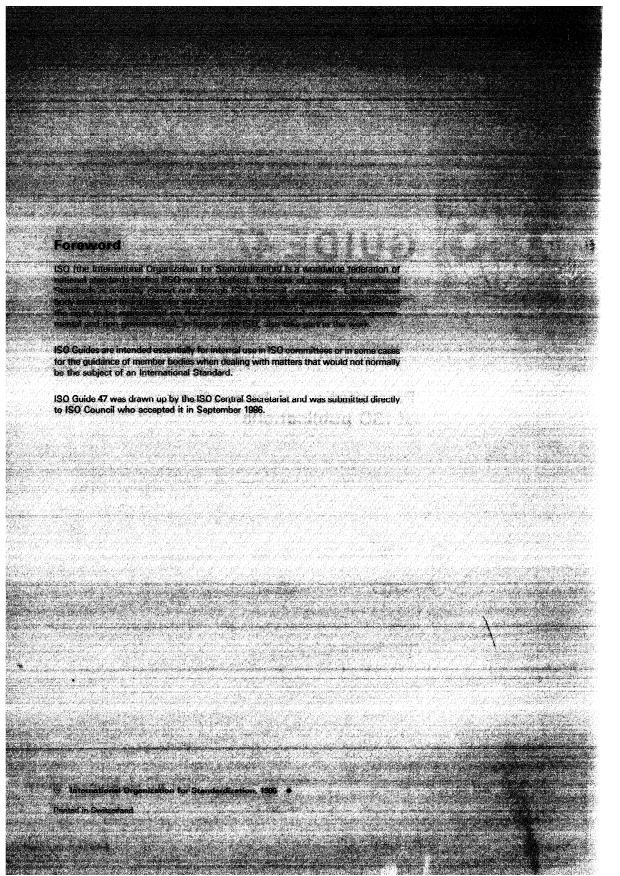 ISO Guide 47:1986 ISO Guide 47:1986 - Presentation of translations of ISO publications - Page 2 preview