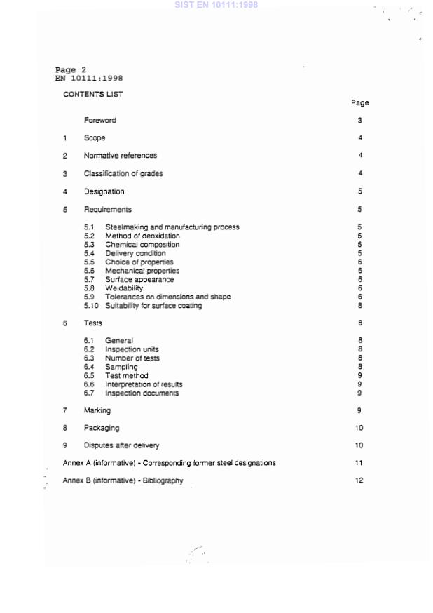 EN 10111:1998 EN 10111:1998 - Page 4 preview