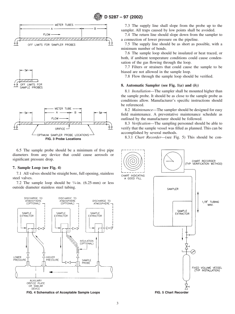 ASTM D5287-97(2002) - Standard Practice for Automatic Sampling of Gaseous Fuels