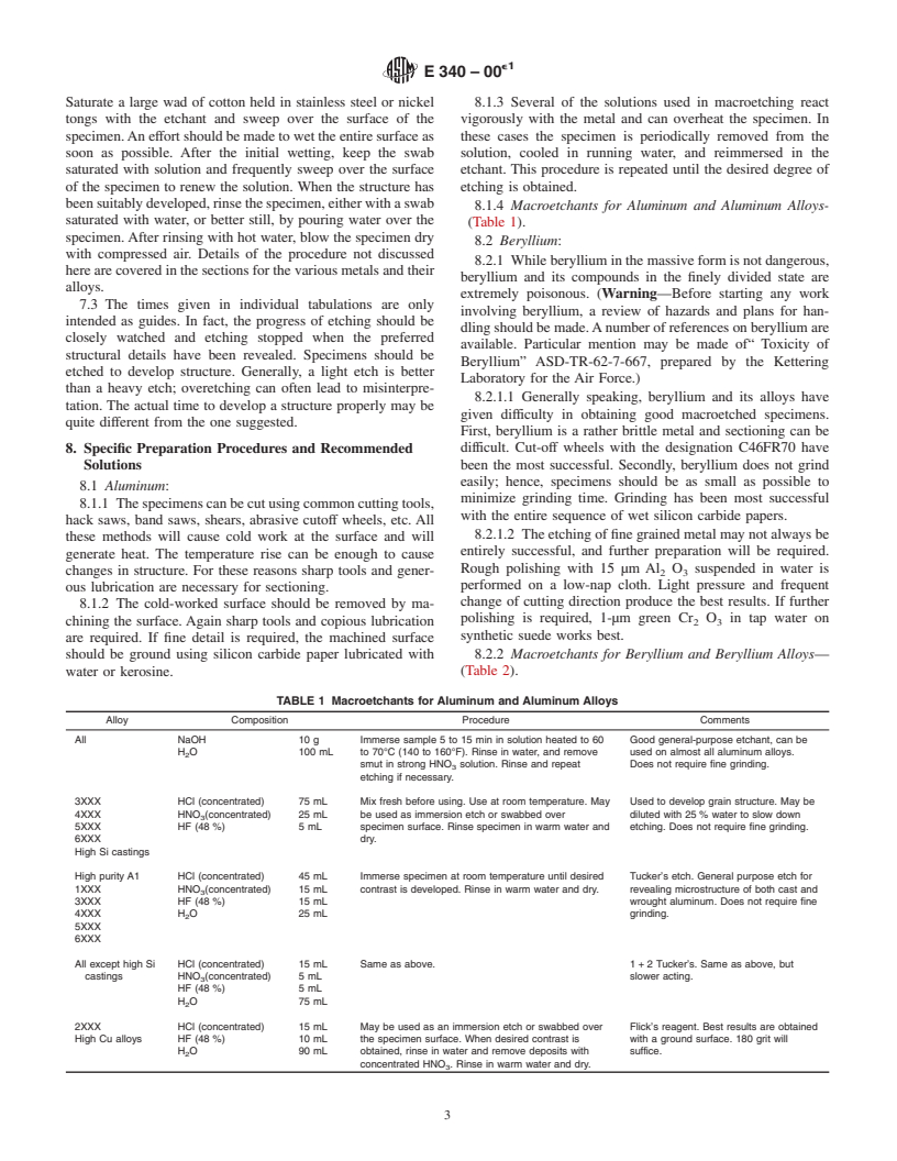 ASTM E340-00e1 - Standard Test Method for Macroetching Metals and Alloys