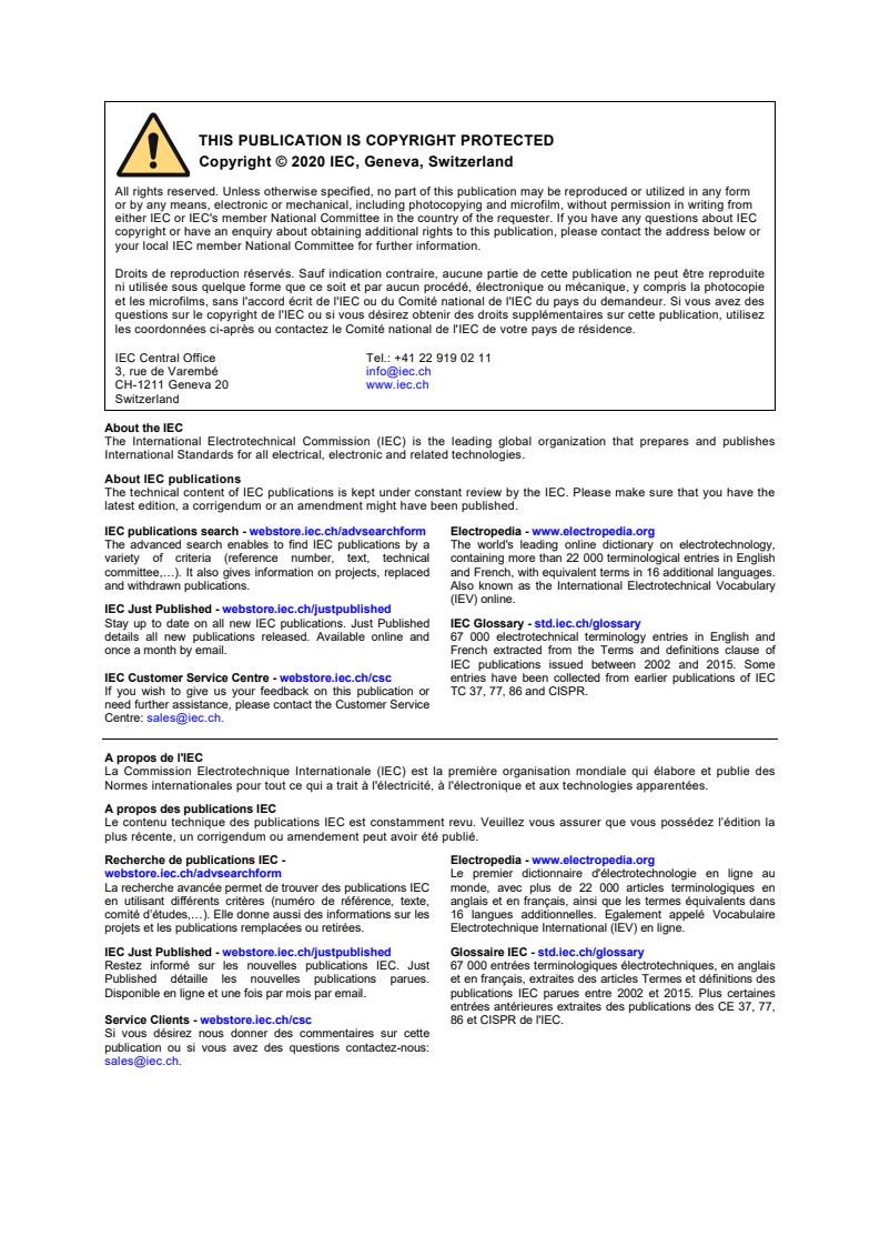 IEC 60127-2:2014 IEC 60127-2:2014+AMD1:2020 CSV - Miniature fuses - Part 2: Cartridge fuse-links
Released:9/14/2020 - Page 2 preview