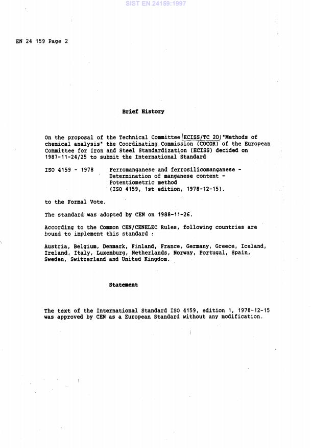 EN 24159:1989 EN 24159:1997 - Page 4 preview